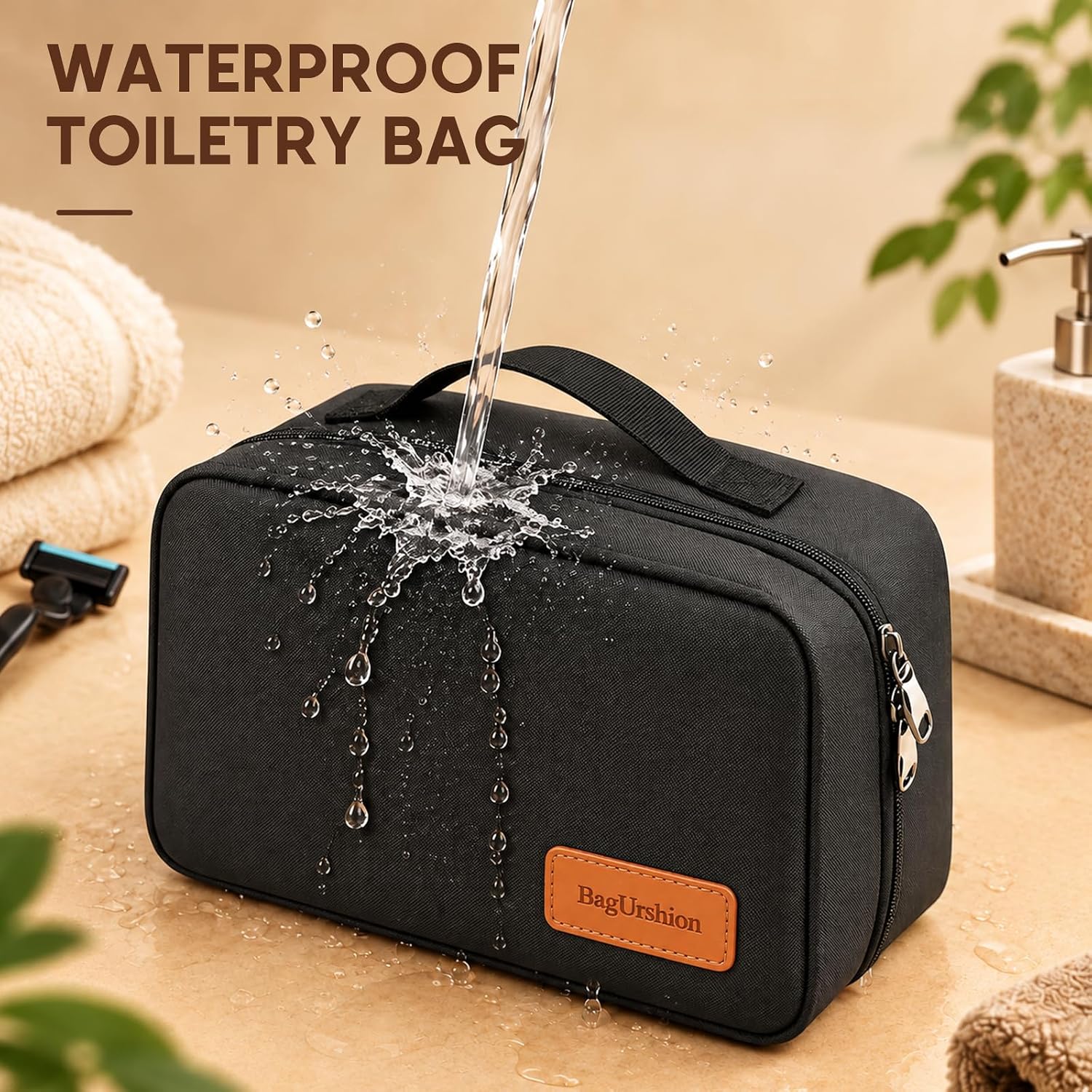 Toiletry Bag for Men,Mens Travel Toiletry Bag Organizer - Image 4