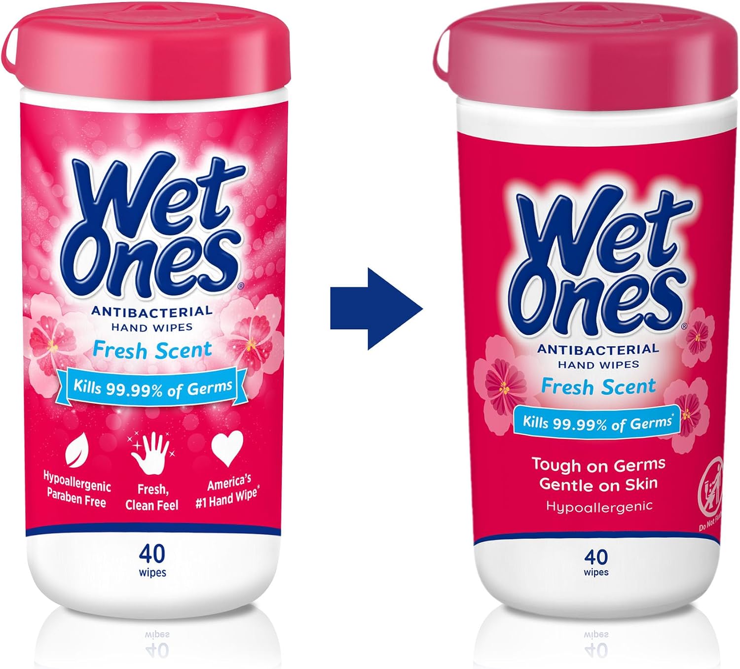 Wet Ones Antibacterial Hand Wipes, Fresh Scent, Packaging May Vary, White, 40 Count - Image 7
