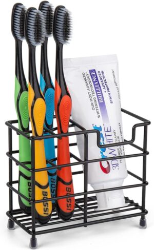 Toothbrush Holder for Bathrooms,Black