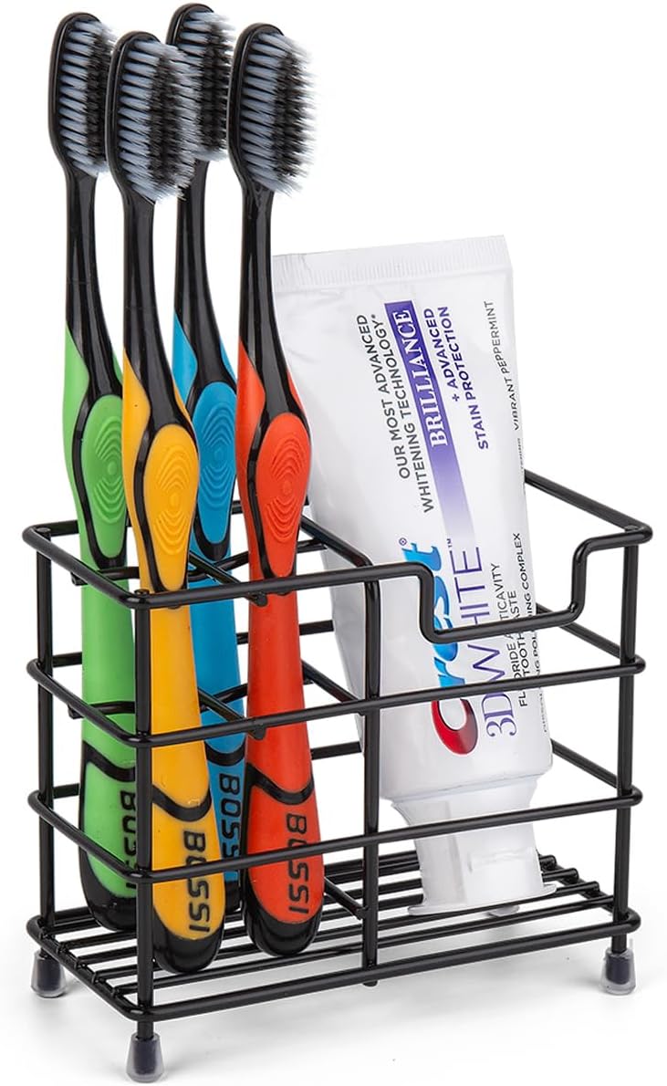 Toothbrush Holder for Bathrooms,Black