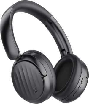 Bluetooth Headphones, Hybrid Active Noise Cancelling Over Ear Headphones