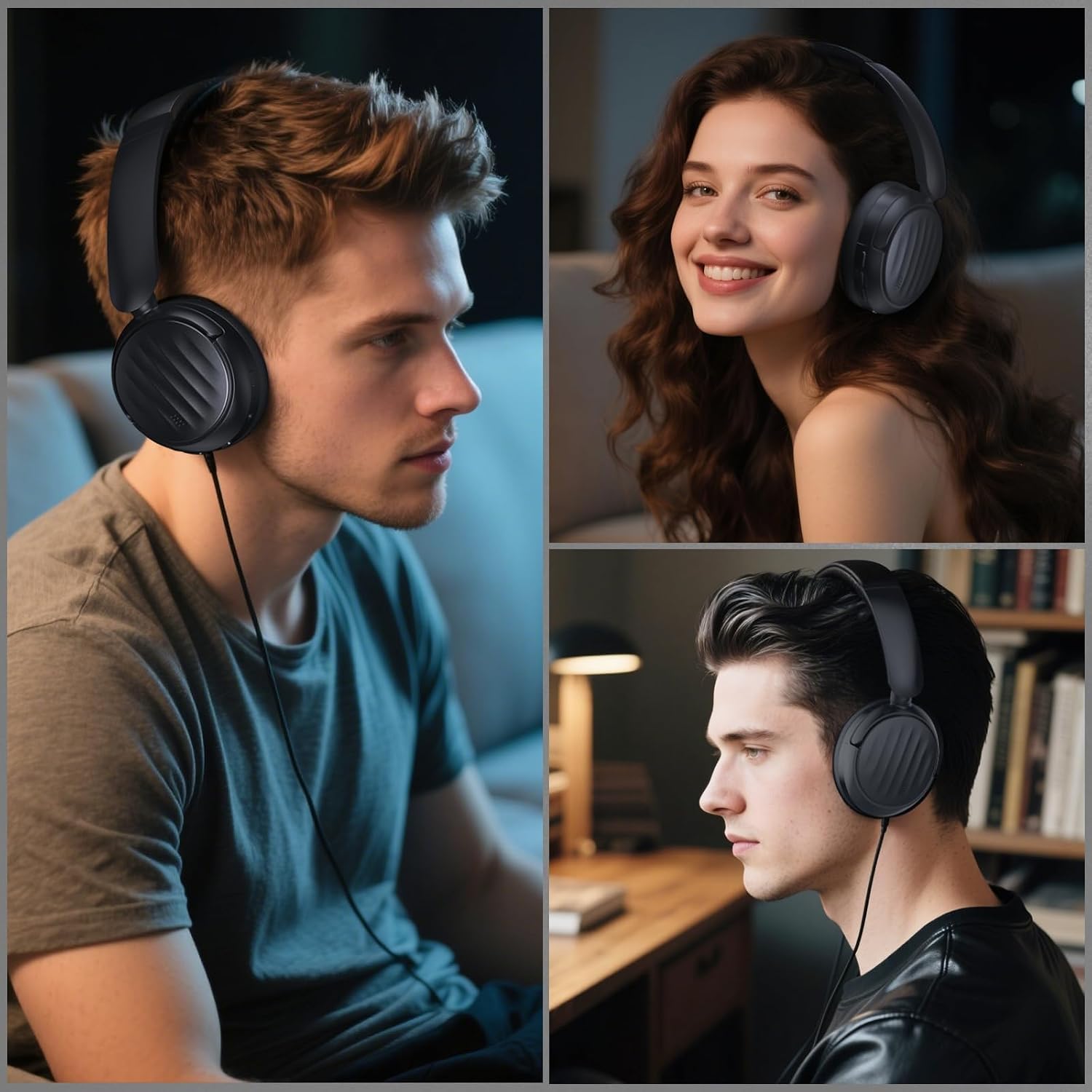 Bluetooth Headphones, Hybrid Active Noise Cancelling Over Ear Headphones - Image 7